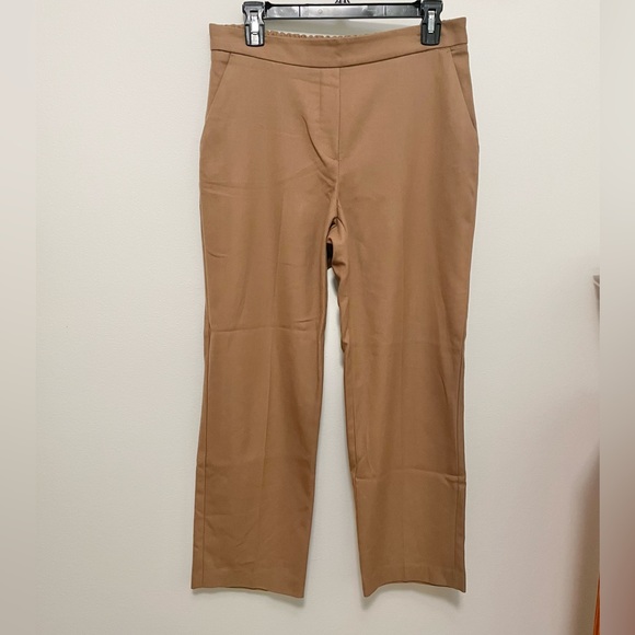 Zara Camel Straight Leg Pant - Picture 3 of 6